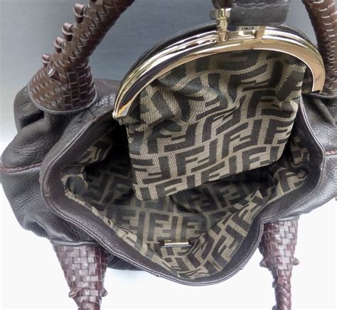 fendi brown leather spy bag|fendi spy bag for sale.